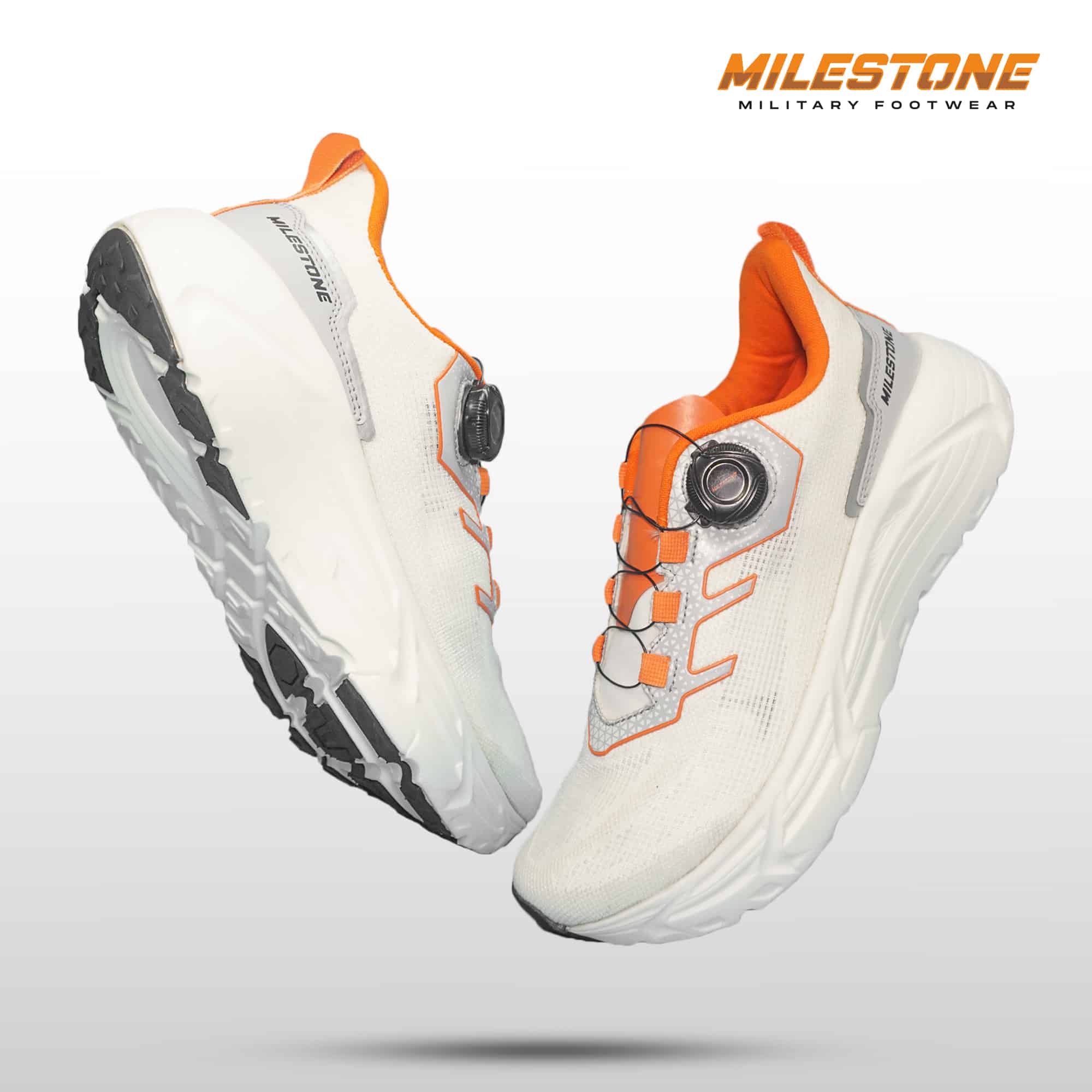 sepatu running tali putar